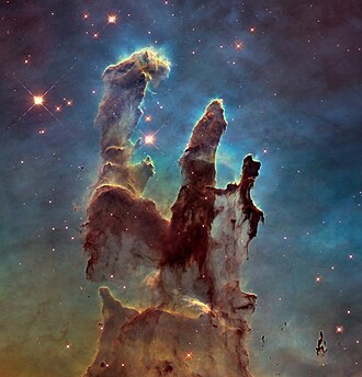 Piliers de la Création, NASA/ESA Hubble